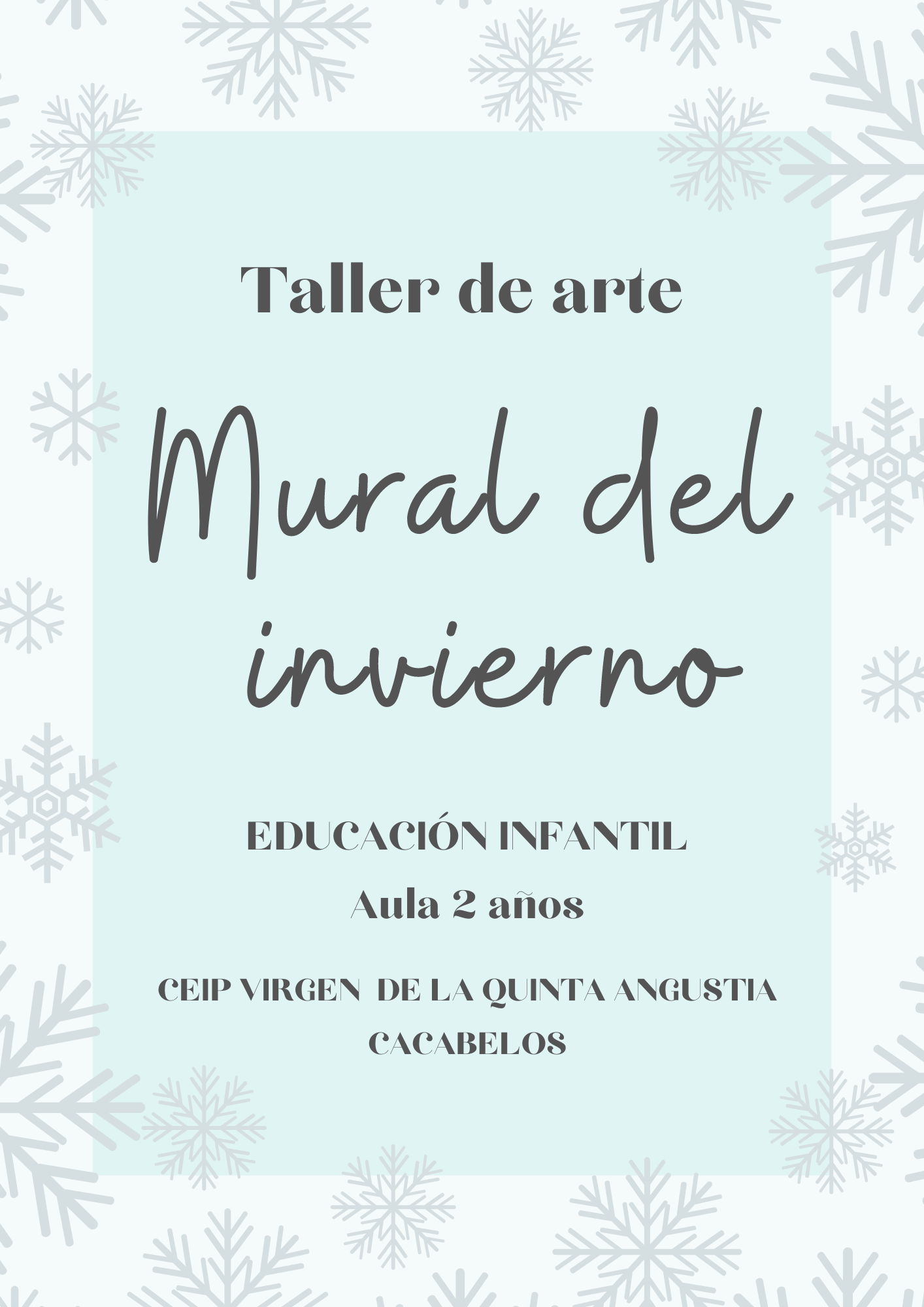 MURAL INVIERNO 2 AÑOS